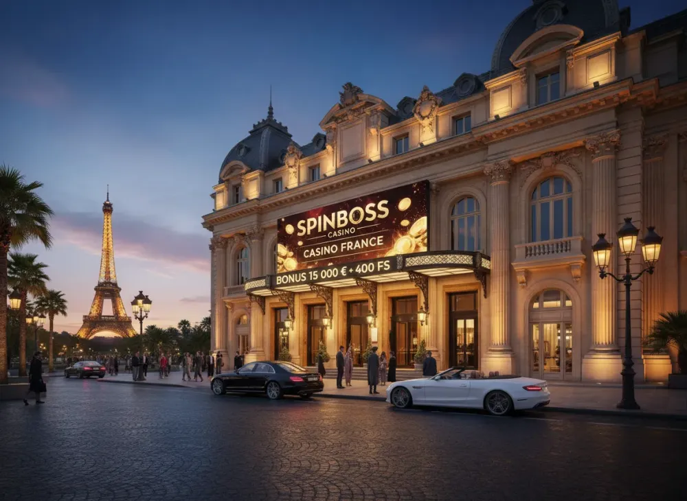 Spinboss Casino France : bonus 15 000 € + 400 FS